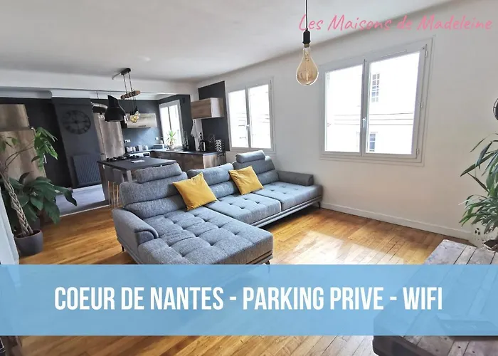 Le Globe-trotter - Les Maisons De Madeleine Apartmán Nantes